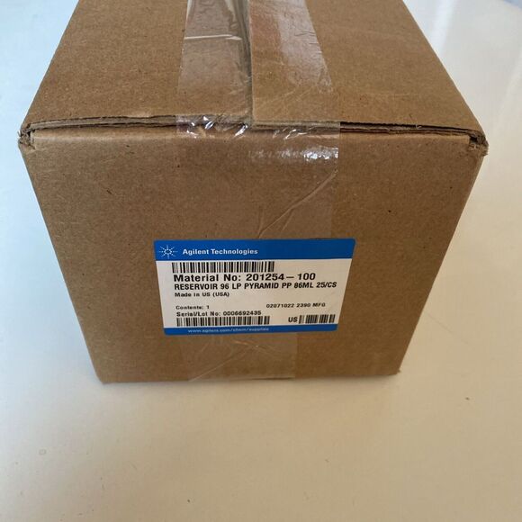 AGILENT 201254-100 96-Well Pyramid Shape Polypropylene Reservoir Plate (25) 86mL - Picture 1 of 5